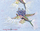 FLYING FISH & FLOWERS (Летающие рыбы и цветы), буква F, из серии Английская азбука, ABCFROLOV